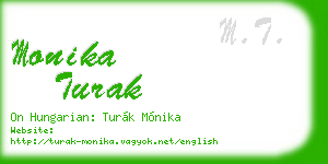 monika turak business card