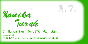 monika turak business card